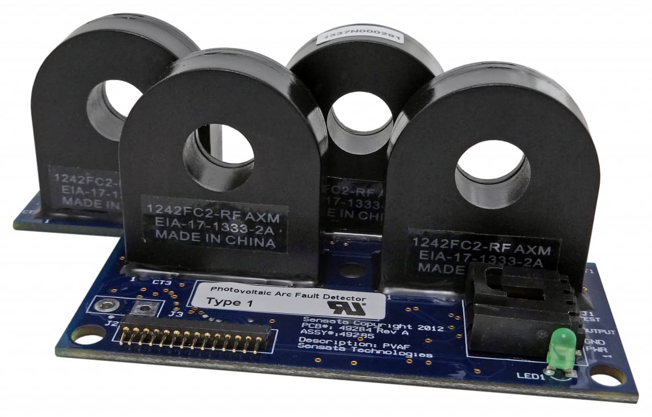 Peerless Electronics Stocking Sensata Solar Arc Fault Detectors Solar