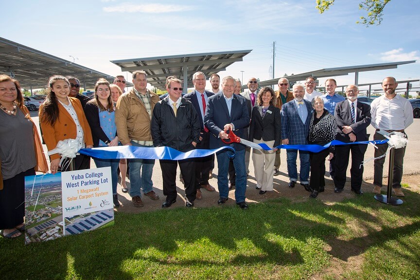 Yuba College Celebrates 1 MW Solar Carport