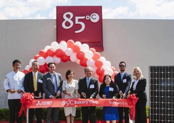 Bakery/Cafe Chain Celebrates Its First Solar Powered Facility Solar