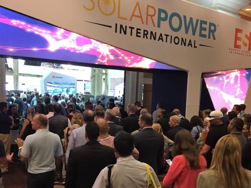 Confirmed Record Crowd Showed Up At Solar Power International Solar