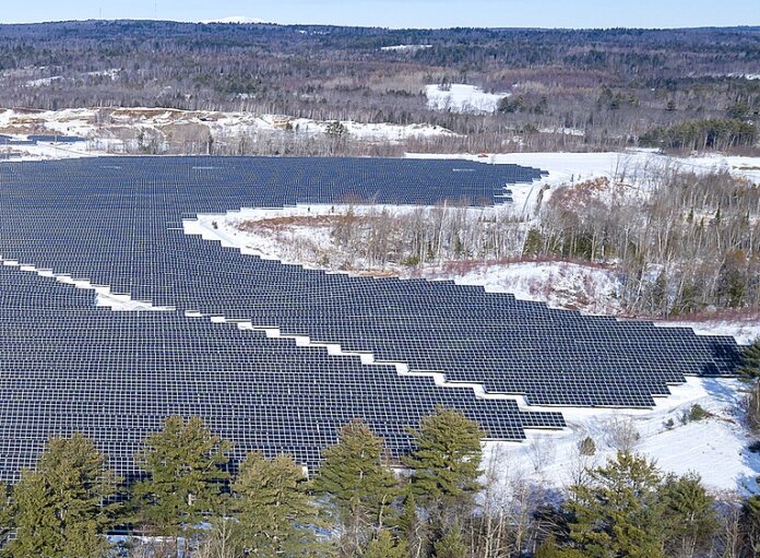 Borrego's Utility Scale Solar in Milo, Maine